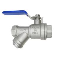 China Direct Supply 304 Stainless Steel Y-Type Ball Valve Water Filter 30 Days Return Refunds on sale