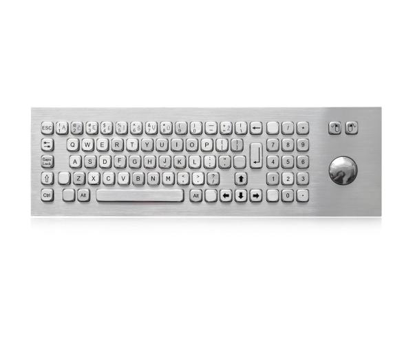 光学トラックボールが付いている81のキーの破壊者の抵抗力があるキーボード800DPI