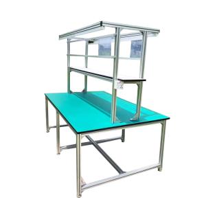 China ESD Workbench 240x120x185cm with Aluminum Profile Flow Racks wholesale