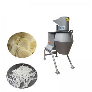 3T / Hour Potato Chips Slicing Machine Potato Sticks Cutting Equipment