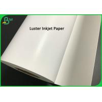 China 200gsm 260gsm One Side Luster Pigment Ink Jet Photo Paper Roll With RC Coated on sale