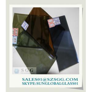 China Top quality 5mm dark grey glass reflective supplier
