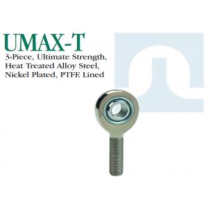 Nickel Plated Stainless Steel Rod Ends UMAX - T Precision 3 - Piece Ultimate Strength