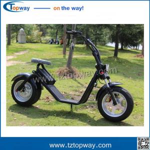 18*9.5 inch big tyre 1000w 60v harley electric scooter no folding stand up citycoco