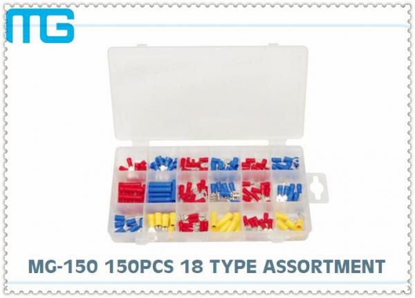 MG - 150 Customized Wire Terminal Assortment Kit 18 Types Terminals / Disconnect