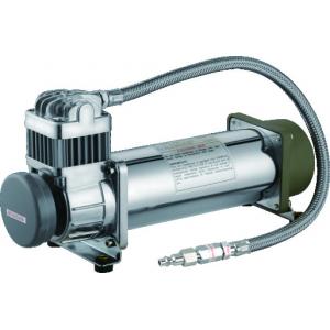 Water Proof Metal Air Bag Suspension Pump 70 L/Min Air Flow With Air Horns