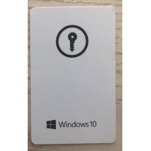 China Metal New Windows 10 Pro Key Card PC Key Card 64 Bit supplier