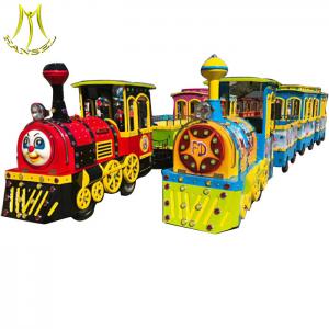 Hansel  Amusement park  electric trackless train children train rides for sale