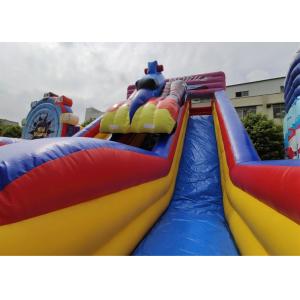 China OEM/ODM  Racing pirate inflatable water bounce house with slide for kids park supplier