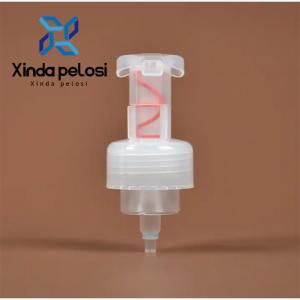 China Cosmetic Foam Soap Pump All Plastic PP Lotion Pump Without Metal Spring supplier