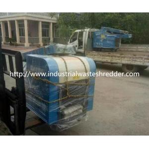 Blue / Orange Industrial Foam Shredder Machine , Scrap Cotton Shredder Machine
