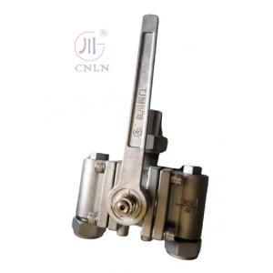 Low Temperature 3 Way Ball Valve DN25 Stainless Steel For LNG / LOX / LN2 / LAR / LCO2 Liquild Gas