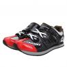 China Athletic Sports Casual Biking Shoes Red And Black Water Resistant Anti - Collision Design wholesale