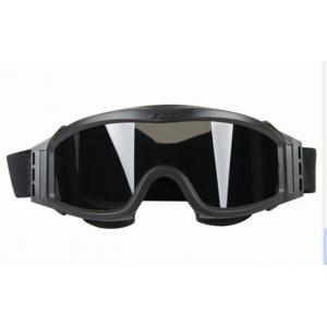 UV Protection Anti Fog Ski Googles , Outdoor Game Military Safety Goggles