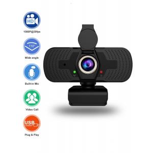 China Privacy Cover FHD RoHS 1080p 60fps Webcam For Computer PC Laptop supplier