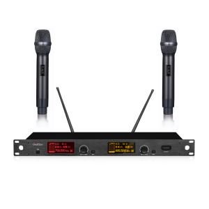 Studio UHF Wireless Live Recording Microphone 100V-240V Transmitter Sync