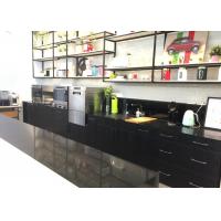 China Commercial Black Honed Finish Quartz Countertops That Look Like Marble on sale