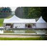 China Clear Roof Backyard Party Tent , Light Frame Large Tents For Outdoor Events wholesale