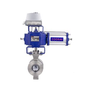 China Linear Flow Characteristic Segment Ball Valve V Type for Industrial Applications supplier
