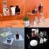 China 5pcs Acrylic Display Stands Pedestal U Shape Clear Acrylic Shelf Riser Showcase wholesale