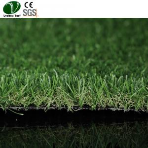 Natural Garden Artificial Grass Carpet / Synthetic Soft Fake Grass Rug