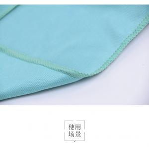 China 40*40cm Household Microfiber Glass Cleaning Cloth For Kitchen / Table Use supplier