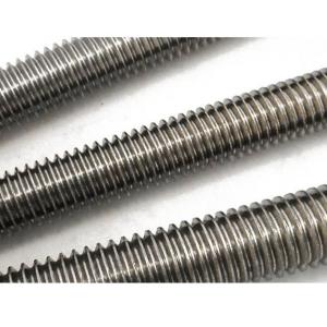 China High Tensile Fine Pitch Threaded Rod Studs , Long Galvanized Threaded Rod 1m-3m supplier