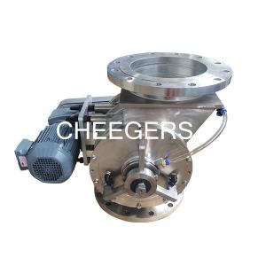 Airlock Sanitary Rotary Feeder Valve With Hardened Helical Gear Motor