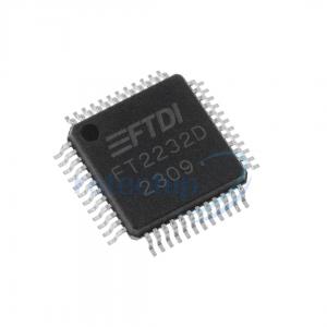 FT2232D-REEL USB Interface IC USB 2.0 12 Mb/s 3V to 5.25V LQFP-48