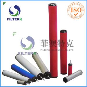 K145 Series Air Compressor Filter Cartridge , Domnick Hunter Air Compressor Air Intake Filter 