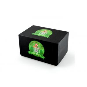Eco-friendly Black Recycled Paper Gift Boxes for Watches and Crafts