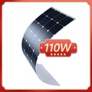 Lightweight Flexible Solar Panel Rollable 110W Customized