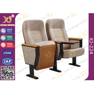 China Fixing Leg Damper Return Auditorium Auditorium Chairs , Movie Theatre Chairs supplier