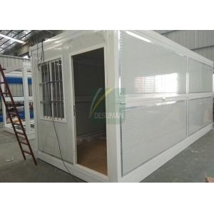 China CE Fireproof Rock Wool Prefab Modular Folding Container Home supplier