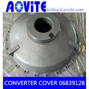 China Terex 35 hydraulic torque converter cover 06839128 supplier