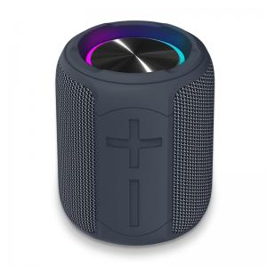BT 5.0 Wireless Waterproof Speaker With 360 Degree Dual Stereo Sound RGB Light