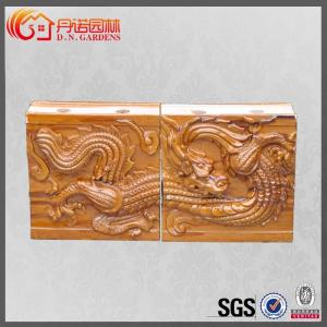 Mosque Chinese Roof Ornaments Dragon Garden Pavilion Decorative Clay Ridge Tiles