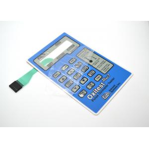 China Glossy / Matte Surface  Metal Dome Membrane Switch For Medical Instrument System supplier