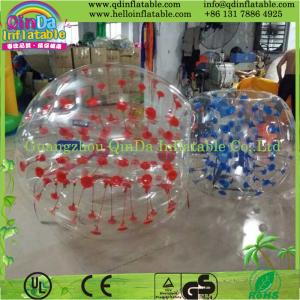 China Guangzhou QinDa Bubble Knocker Ball Inflatable Soccer Ball supplier