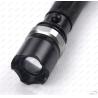 China Rechargeable 180Lm CREE Q5 LED Flashlight Torch with Li-ion Battery wholesale