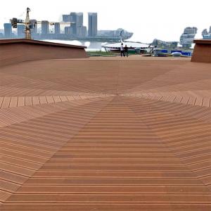 Anti-Corrosion High Density Outdoor Strand Woven Bamboo Decking Bamboo Wood Outdoor Decking Flooring