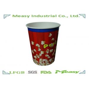 China Disposable Popcorn Containers For Cinema / Watching Home Movies supplier