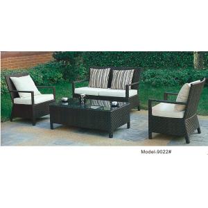 4pcs  rattan/wicker outdoor classic sofa furniture with cushion -9022