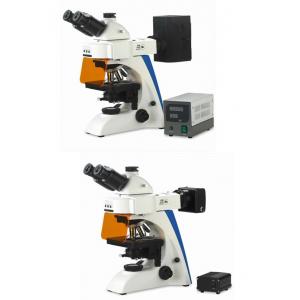 Fotomicroscópio fluorescente, microscópio de fluorescência 100V do diodo emissor de luz - tensão de entrada 240V