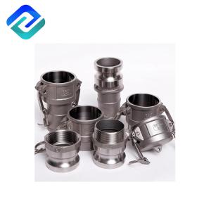China NBR Camlock Quick Couplings Stainless Steel Quick Coupler VITON Plated supplier