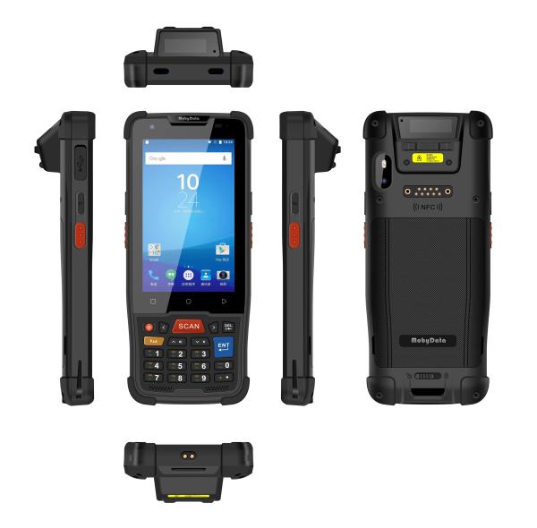Rugged PDA M72, 3.97inch WVGA LCD，Keyboard&Touch ,Android 9, MT8768, 3GB+32GB, WWAN, WLAN, BT, GPS, 1D scan engine, Barcode Scanner