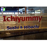 China LED Channel Letters Face Lit Custom Lighted Signs For Business Ultra Bright on sale