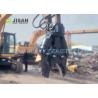 China CAT320 Excavator Metal Shears , Scrap Shear Attachment Hydraulic Cutting Machine wholesale