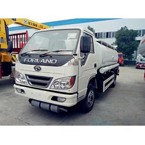 China Forland 5cbm Fuel Oil Dispenser and Delivery Tank Truck , 4*2 Petrol Diesel Refueling truck supplier