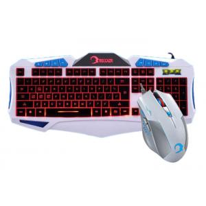LED Backlit Gaming Keyboard And Mouse Combo Customized Layout 104 Key